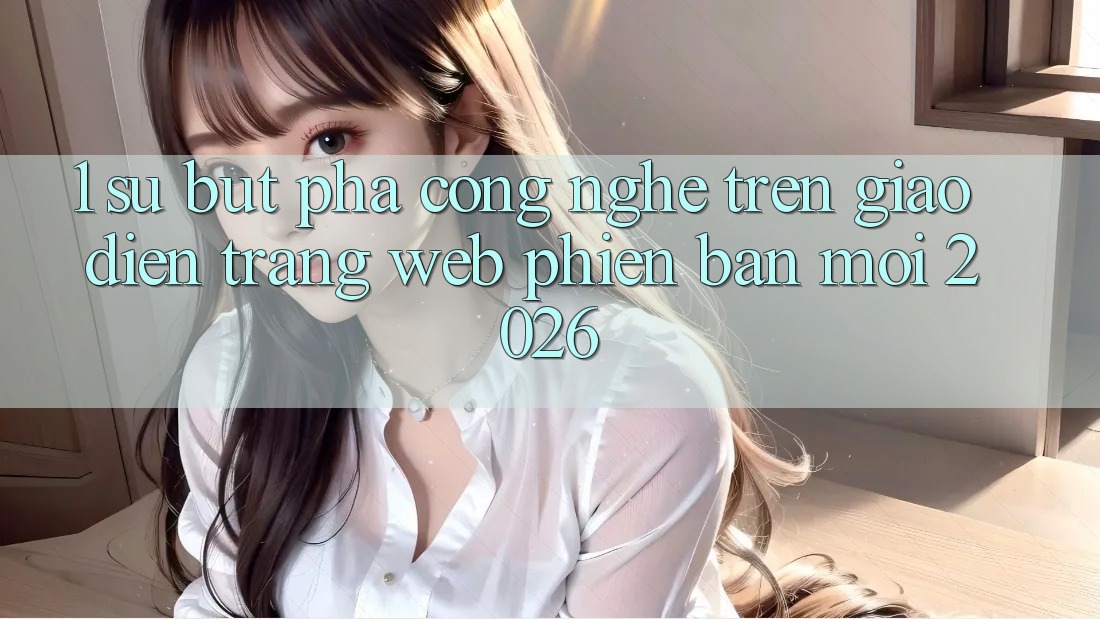 1. Sự Bứt Phá Công Nghệ Trên Giao Diện Trang web Phiên bản mới 2026 1. Sự Bứt Phá Công Nghệ Trên Giao Diện Trang web Phiên bản mới 2026