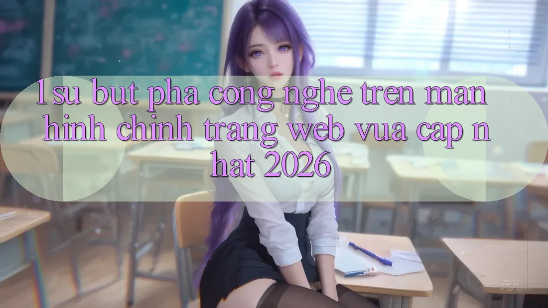 1. Sự Bứt Phá Công Nghệ Trên Màn hình chính Trang web Vừa cập nhật 2026