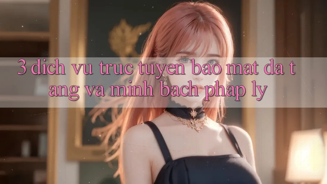 3. Dịch vụ trực tuyến Bảo Mật Đa Tầng Và Minh Bạch Pháp Lý