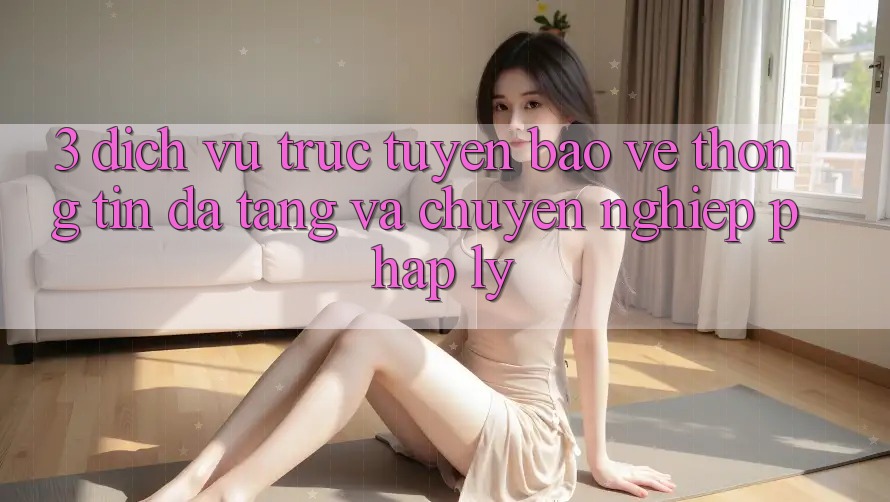 3. Dịch vụ trực tuyến Bảo vệ thông tin Đa Tầng Và Chuyên nghiệp Pháp Lý