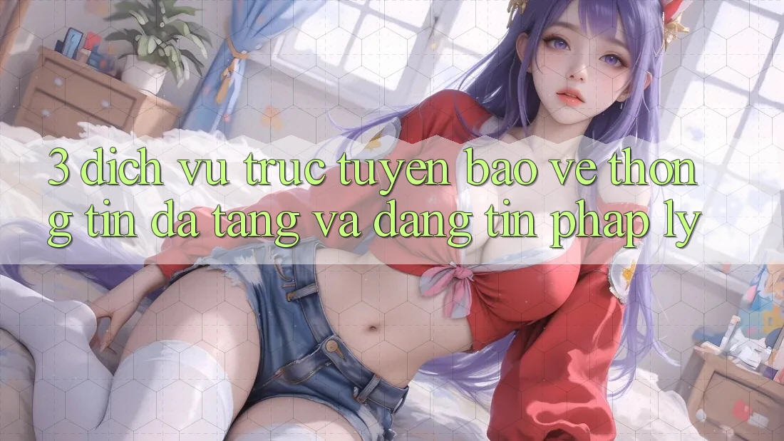3. Dịch vụ trực tuyến Bảo vệ thông tin Đa Tầng Và Đáng tin Pháp Lý