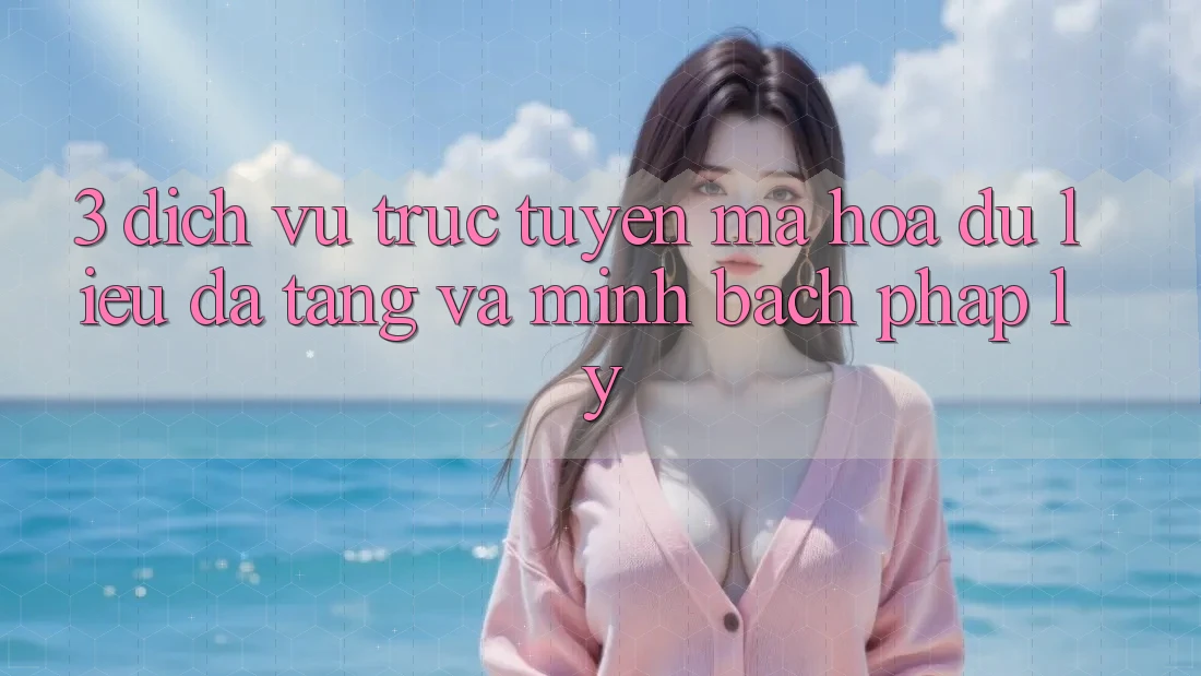 3. Dịch vụ trực tuyến Mã hóa dữ liệu Đa Tầng Và Minh Bạch Pháp Lý
