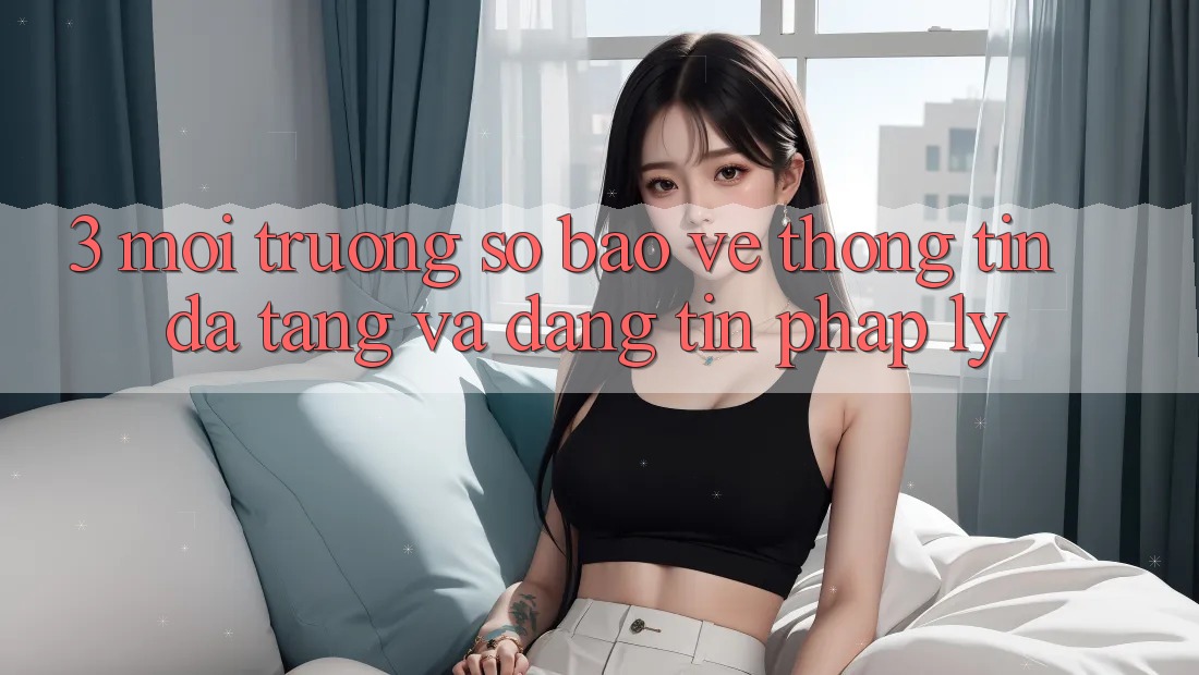 3. Môi trường số Bảo vệ thông tin Đa Tầng Và Đáng tin Pháp Lý 3. Môi trường số Bảo vệ thông tin Đa Tầng Và Đáng tin Pháp Lý