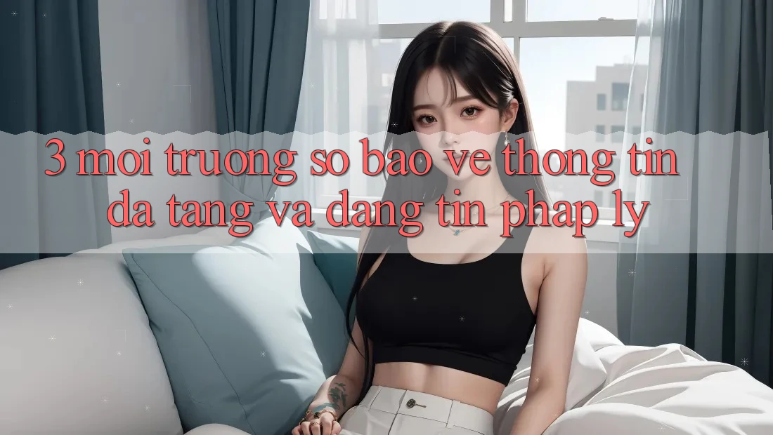 3. Môi trường số Bảo vệ thông tin Đa Tầng Và Đáng tin Pháp Lý