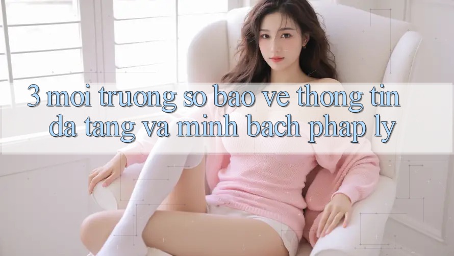3. Môi trường số Bảo vệ thông tin Đa Tầng Và Minh Bạch Pháp Lý