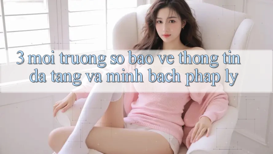 3. Môi trường số Bảo vệ thông tin Đa Tầng Và Minh Bạch Pháp Lý