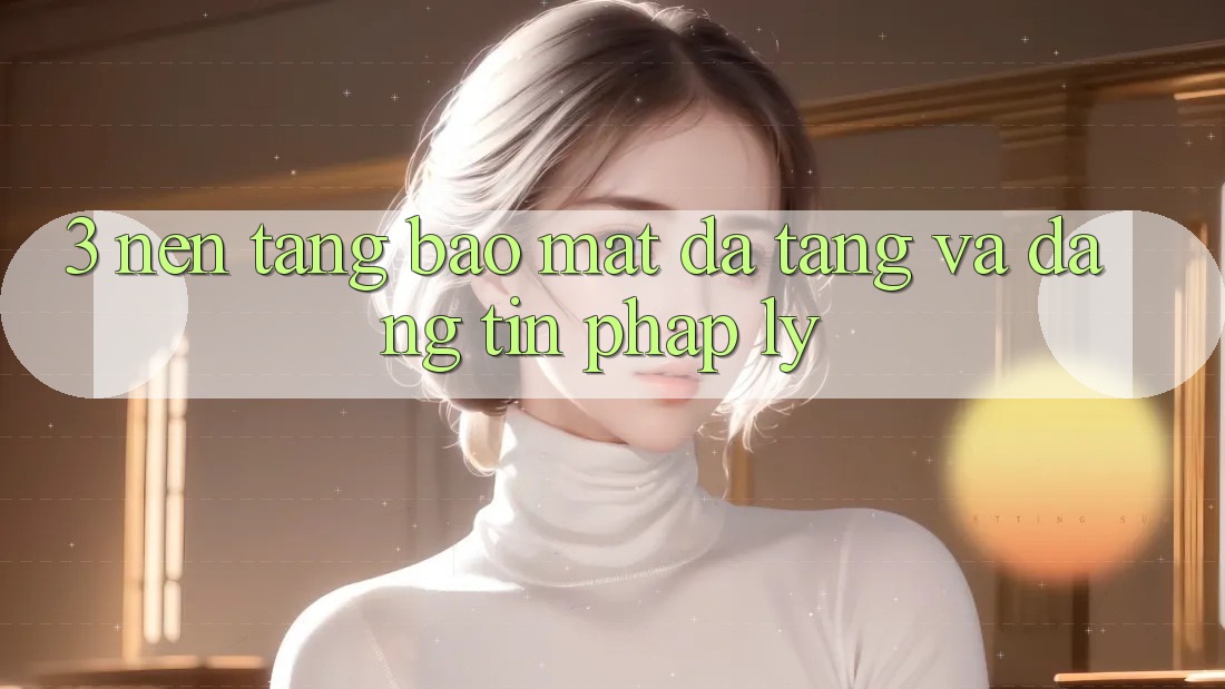 3. Nền tảng Bảo Mật Đa Tầng Và Đáng tin Pháp Lý