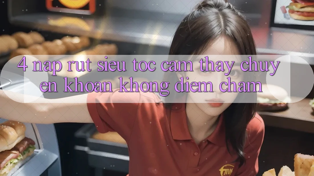4. Nạp Rút Siêu Tốc - Cảm thấy Chuyển khoản Không Điểm Chạm