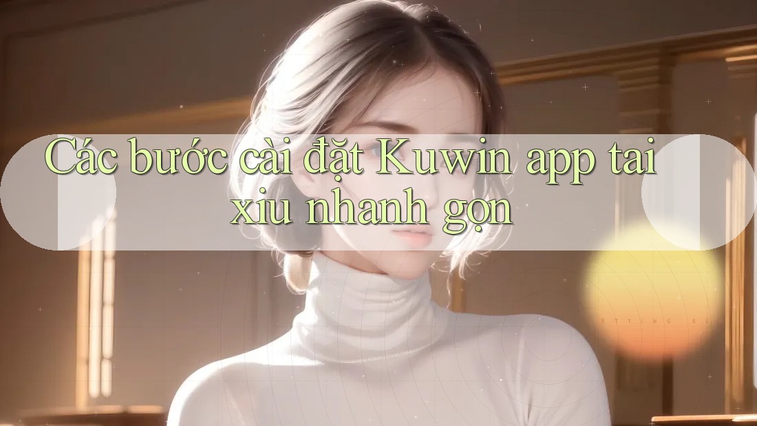 Các bước cài đặt Kuwin app tai xiu nhanh gọn Các bước cài đặt Kuwin app tai xiu nhanh gọn