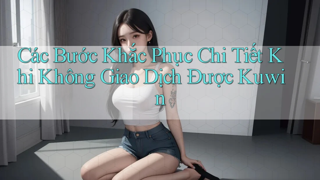 Các Bước Khắc Phục Chi Tiết Khi Không Giao Dịch Được Kuwin