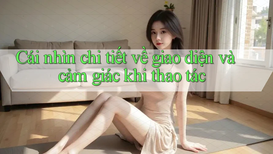 Cái nhìn chi tiết về giao diện và cảm giác khi thao tác Cái nhìn chi tiết về giao diện và cảm giác khi thao tác