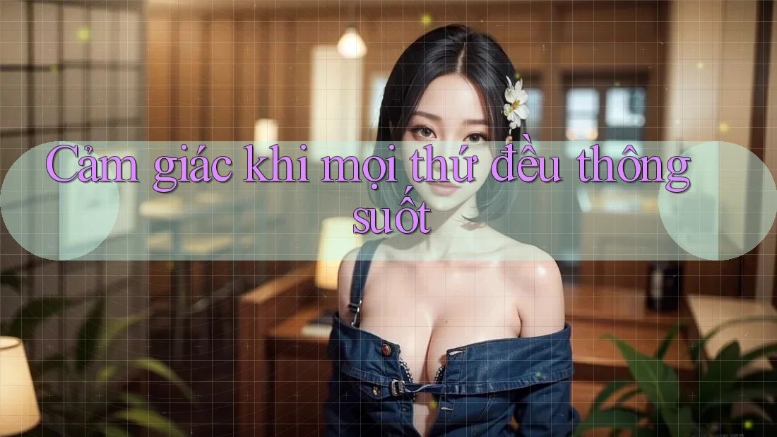 Cảm giác khi mọi thứ đều thông suốt