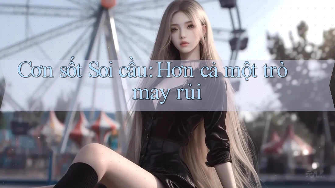 Cơn sốt Soi cầu: Hơn cả một trò may rủi