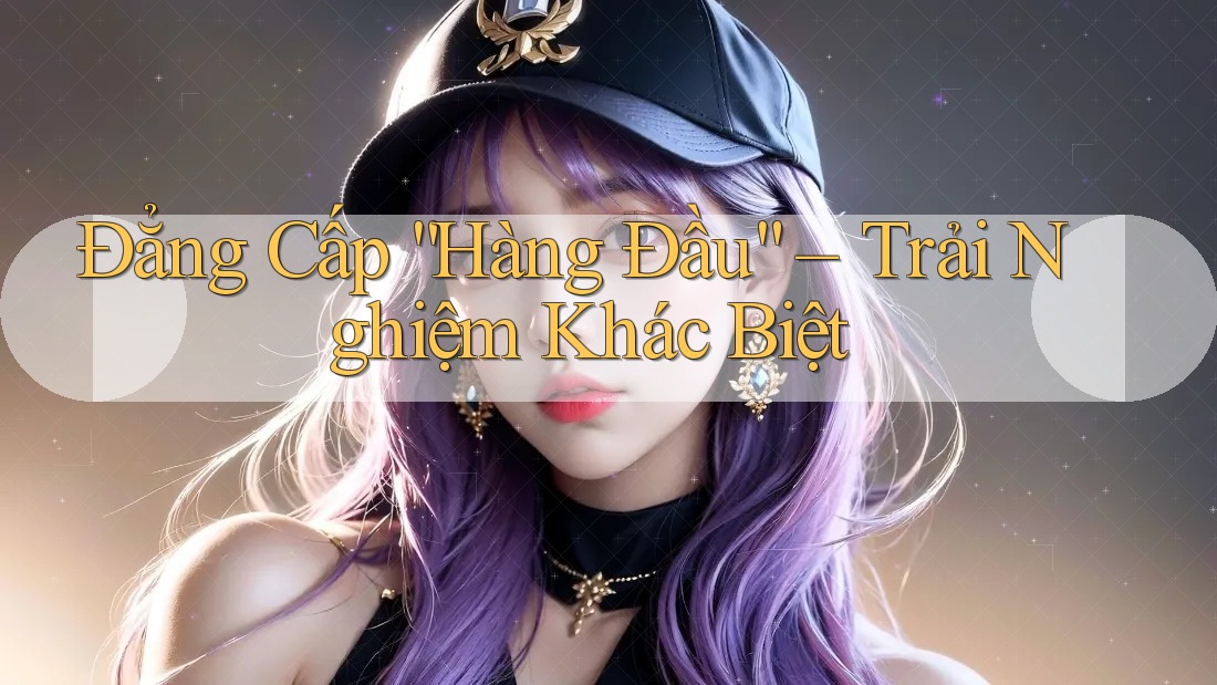 Đẳng Cấp “Hàng Đầu” – Trải Nghiệm Khác Biệt