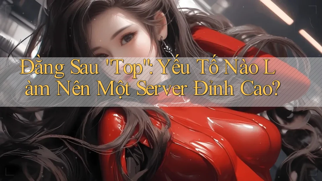 Đằng Sau “Top”: Yếu Tố Nào Làm Nên Một Server Đỉnh Cao? Đằng Sau “Top”: Yếu Tố Nào Làm Nên Một Server Đỉnh Cao?