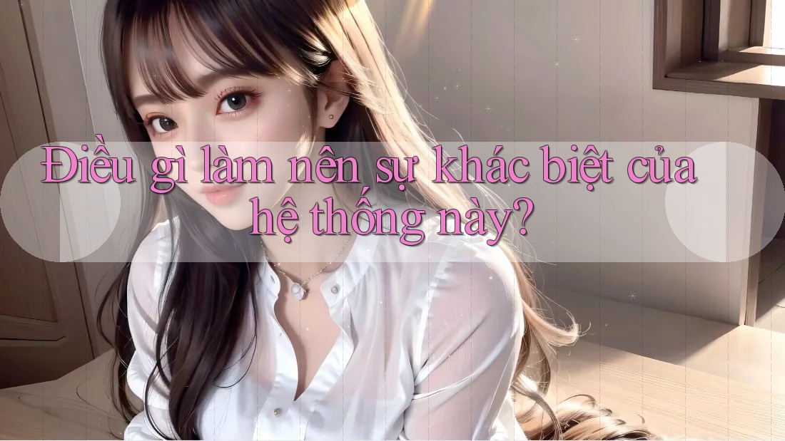 Điều gì làm nên sự khác biệt của hệ thống này? Điều gì làm nên sự khác biệt của hệ thống này?