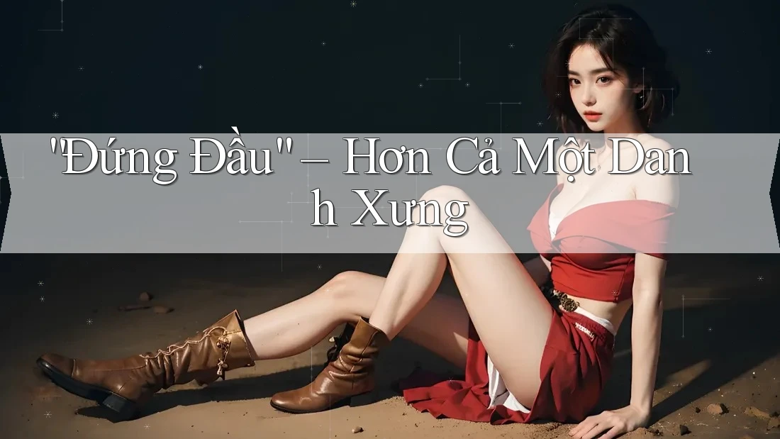 “Đứng Đầu” – Hơn Cả Một Danh Xưng
