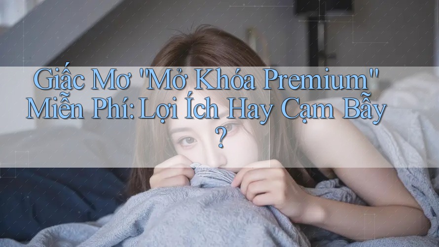 Giấc Mơ “Mở Khóa Premium” Miễn Phí: Lợi Ích Hay Cạm Bẫy? Giấc Mơ “Mở Khóa Premium” Miễn Phí: Lợi Ích Hay Cạm Bẫy?