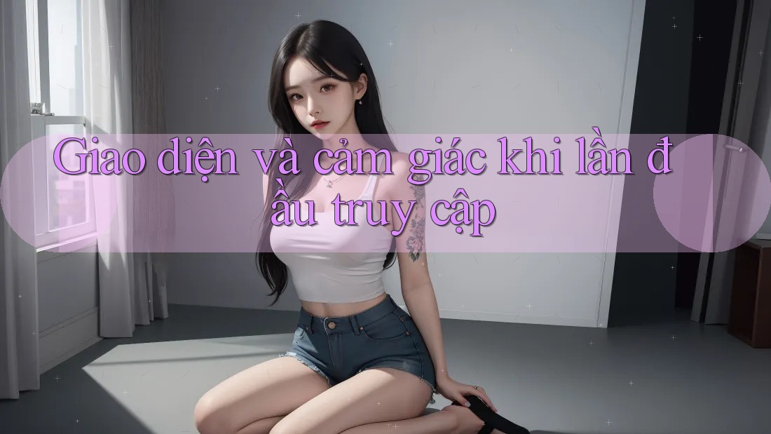 Giao diện và cảm giác khi lần đầu truy cập