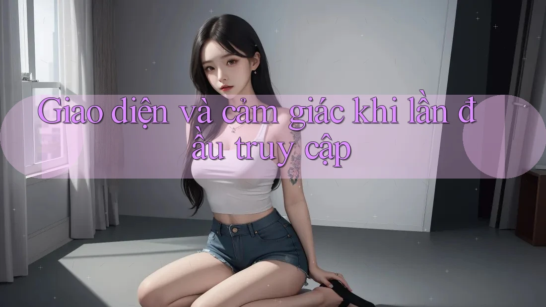 Giao diện và cảm giác khi lần đầu truy cập Giao diện và cảm giác khi lần đầu truy cập