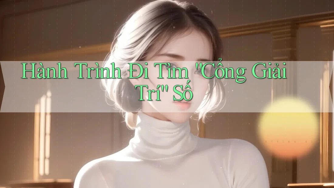 Hành Trình Đi Tìm “Cổng Giải Trí” Số
