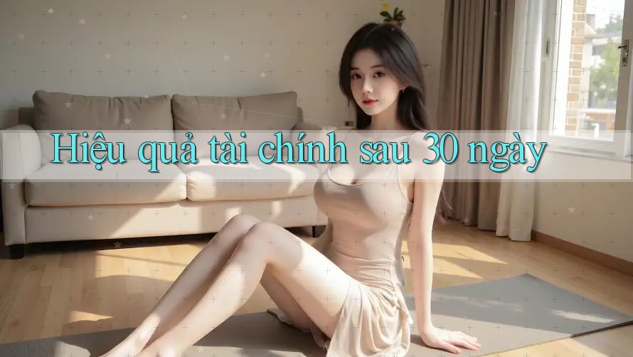 Hiệu quả tài chính sau 30 ngày Hiệu quả tài chính sau 30 ngày