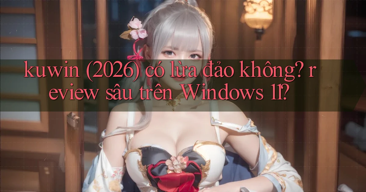 kuwin (2026) có lừa đảo không review sâu trên Windows 11
