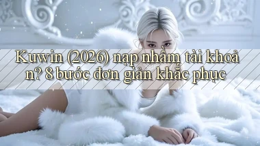 Kuwin (2026) nạp nhầm tài khoản 8 bước đơn giản khắc phục