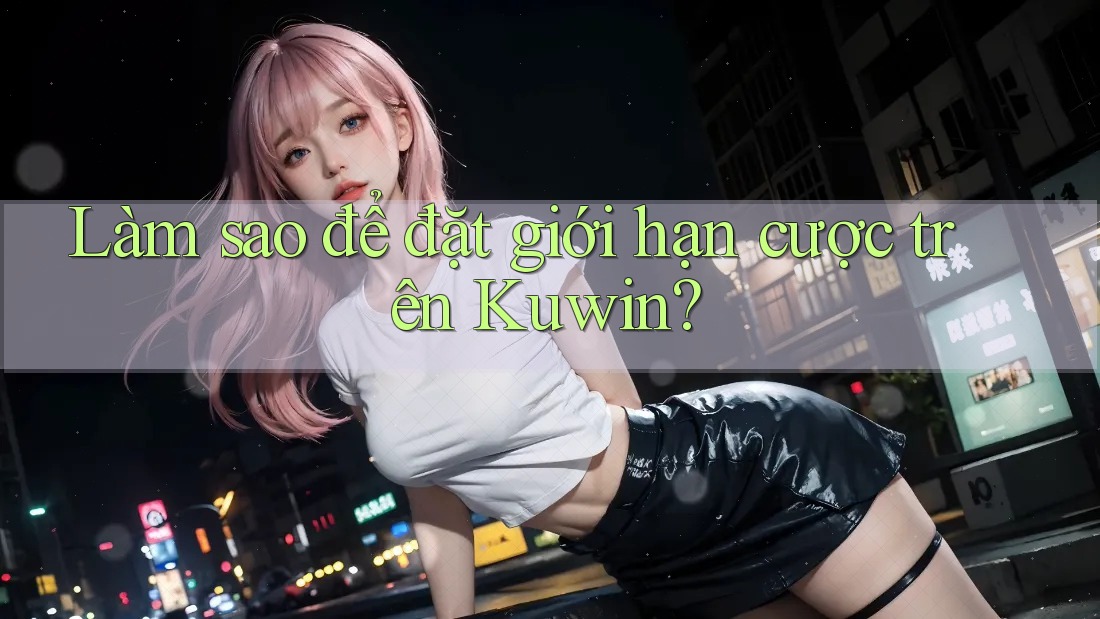 Làm sao để đặt giới hạn cược trên Kuwin?