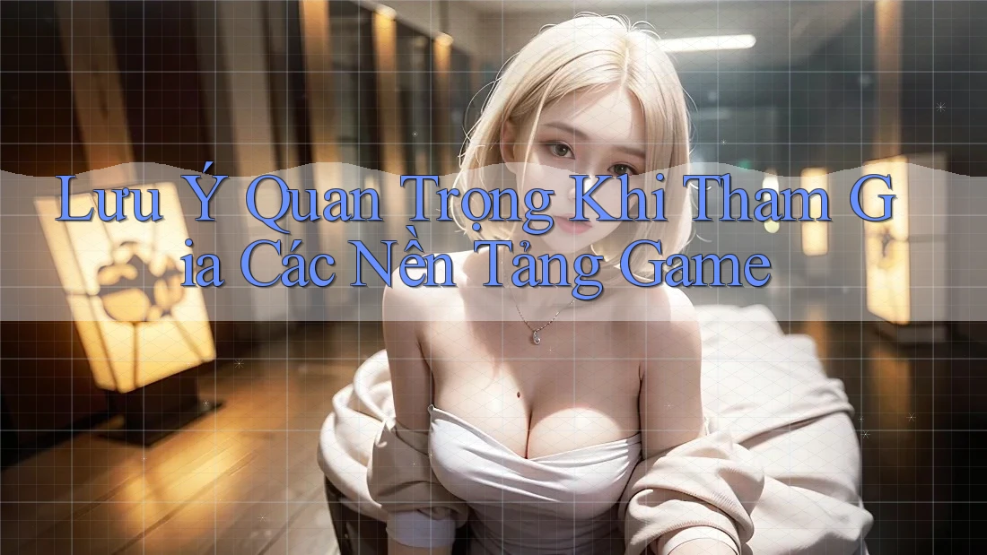 Lưu Ý Quan Trọng Khi Tham Gia Các Nền Tảng Game Lưu Ý Quan Trọng Khi Tham Gia Các Nền Tảng Game