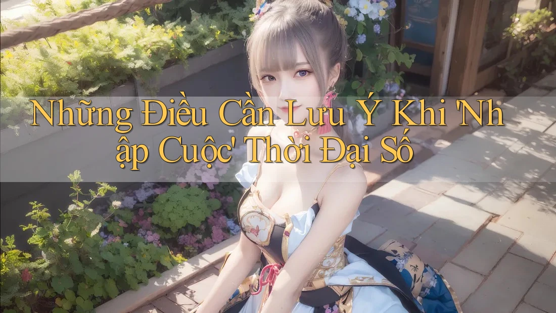 Những Điều Cần Lưu Ý Khi 'Nhập Cuộc' Thời Đại Số