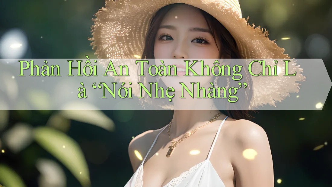 Phản Hồi An Toàn Không Chỉ Là “Nói Nhẹ Nhàng” Phản Hồi An Toàn Không Chỉ Là “Nói Nhẹ Nhàng”
