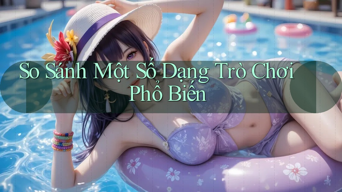 So Sánh Một Số Dạng Trò Chơi Phổ Biến