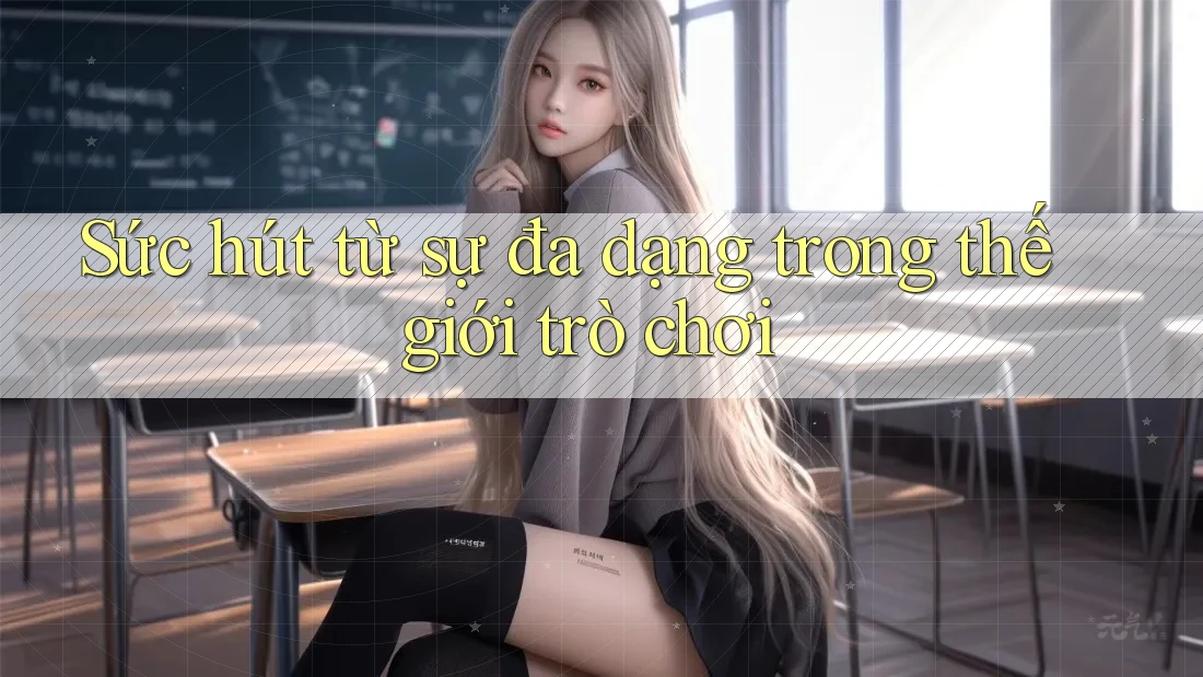 Sức hút từ sự đa dạng trong thế giới trò chơi