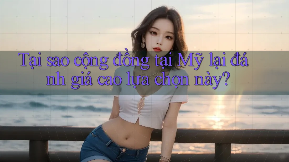 Tại sao cộng đồng tại Mỹ lại đánh giá cao lựa chọn này? Tại sao cộng đồng tại Mỹ lại đánh giá cao lựa chọn này?