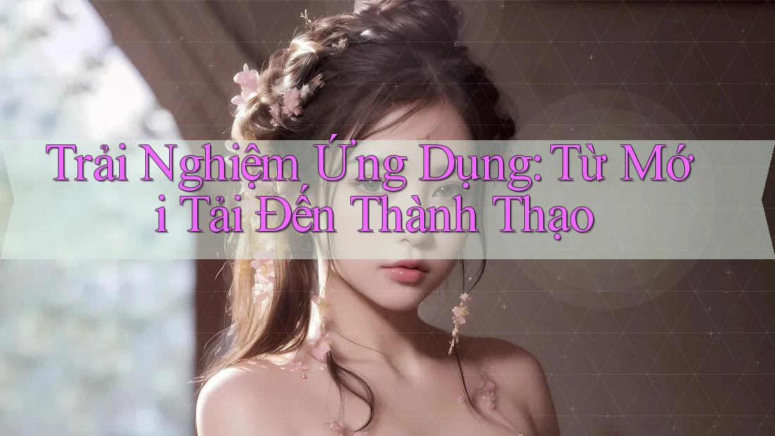 Trải Nghiệm Ứng Dụng: Từ Mới Tải Đến Thành Thạo Trải Nghiệm Ứng Dụng: Từ Mới Tải Đến Thành Thạo