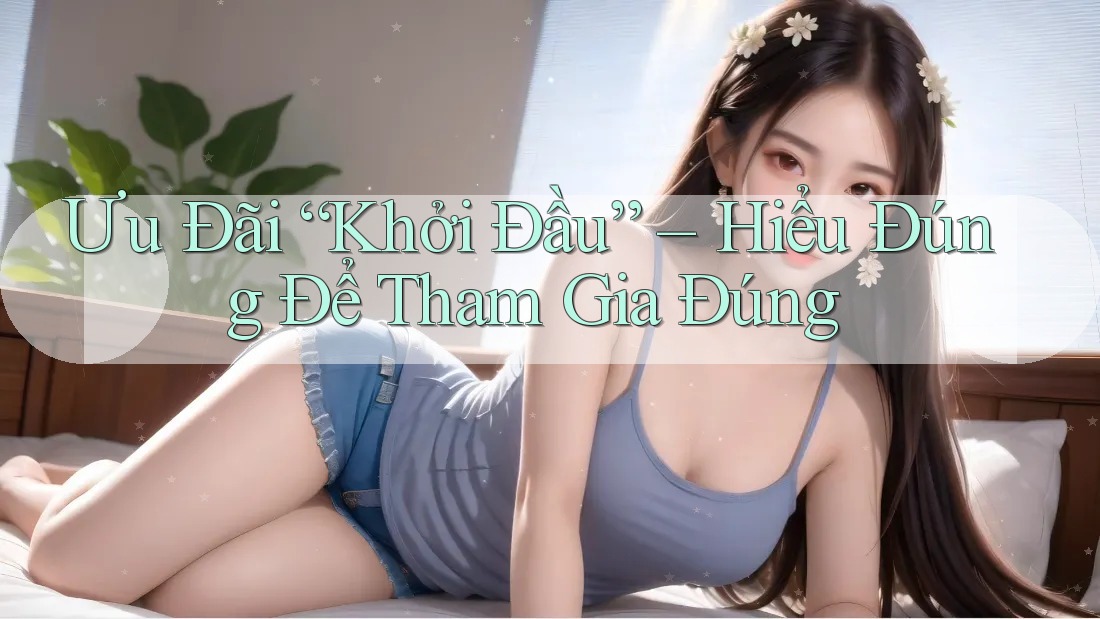 Ưu Đãi “Khởi Đầu” – Hiểu Đúng Để Tham Gia Đúng