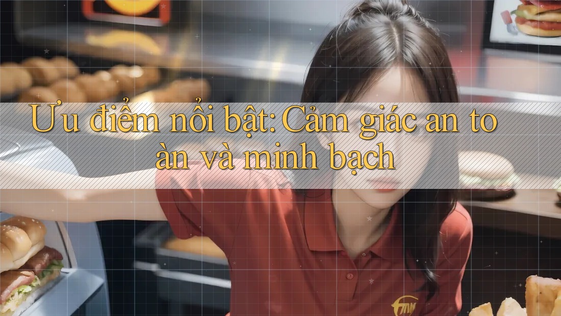 Ưu điểm nổi bật: Cảm giác an toàn và minh bạch