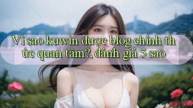 Vì sao kuwin được blog chính thức quan tâm, đánh giá 5 sao
